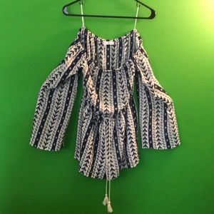 Cupcakes and cashmere romper from stitch fix